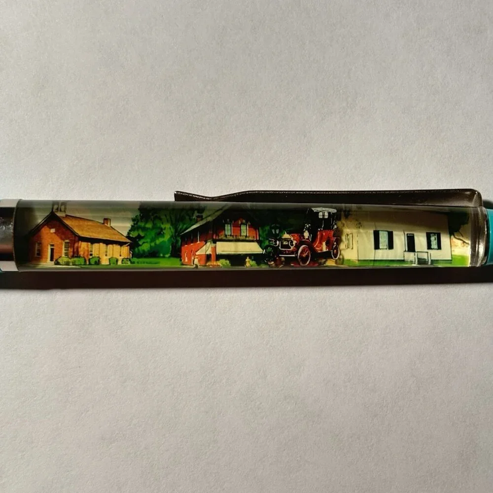 Henry Ford Museum Greenfield Village Floaty Pen Antique Model T Car Moves Vtg